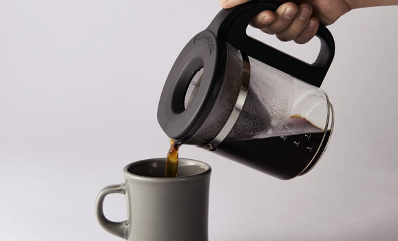 玻璃壺和漏斗一體構造